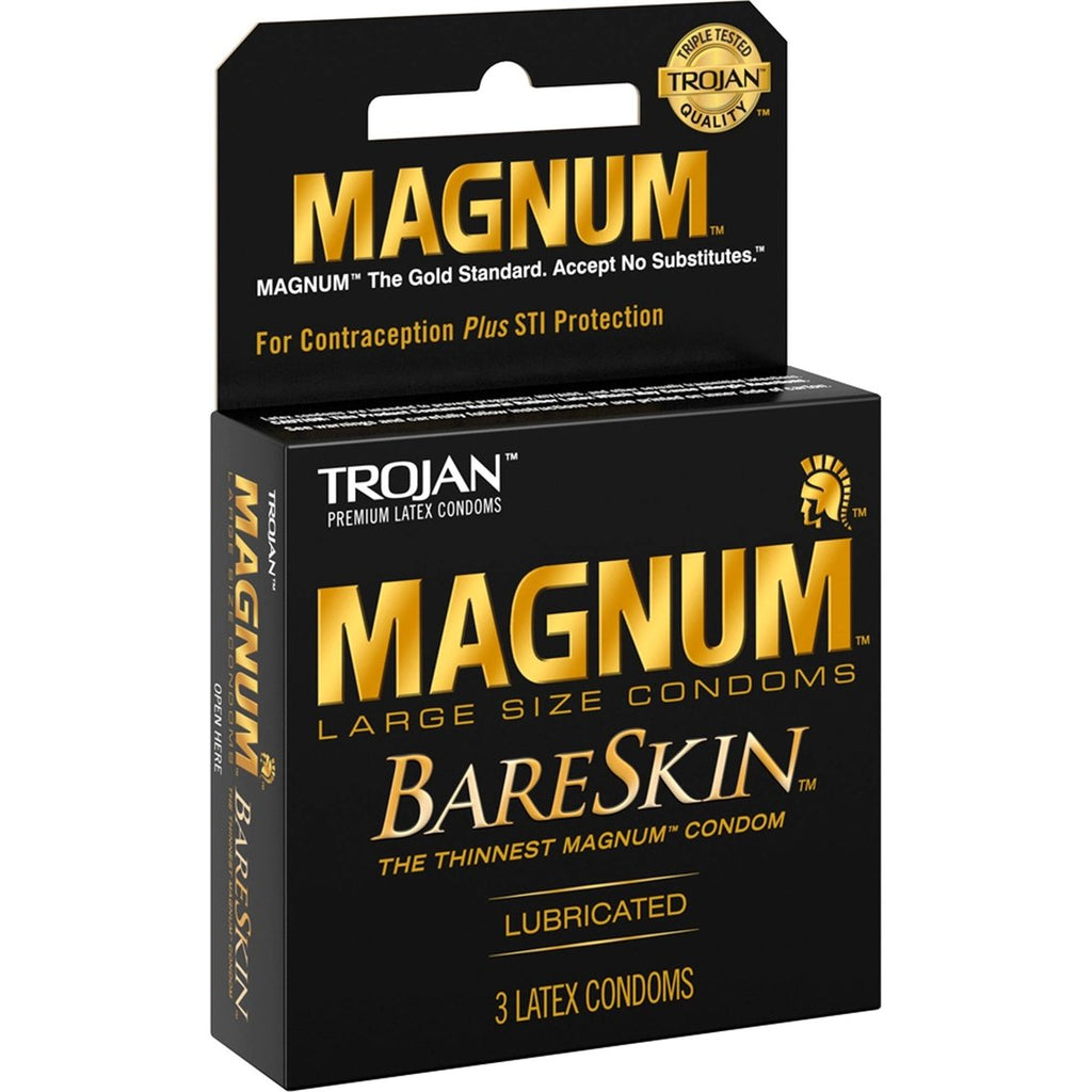 CONDOM TROJAN BLACK MAGNUM – Gonzalez Wholesale Distributor