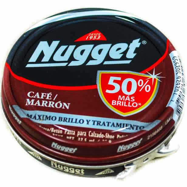 NUGGET PASTA BROWN SHOE POLISH Gonzalez Wholesale Distributor