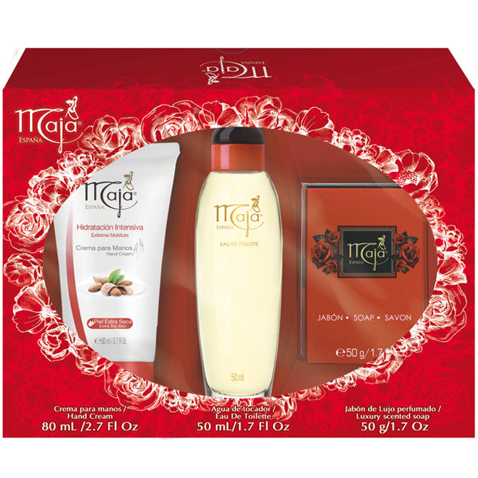 MAJA SET HAND CREAM/EDT/LUXSOAP – Gonzalez Wholesale Distributor