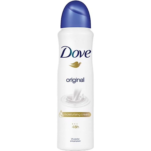 DOVE ORIGINAL SPRAY 150ML