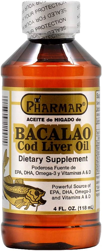 PHAMAR COD LIVER OIL LIQUID 4 OZ