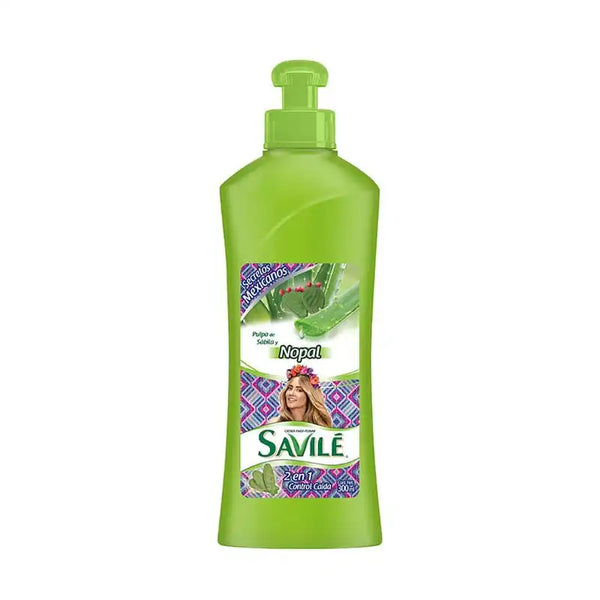 SAVILE CREMA DE PEINAR NOPAL Y SABILA 300ML