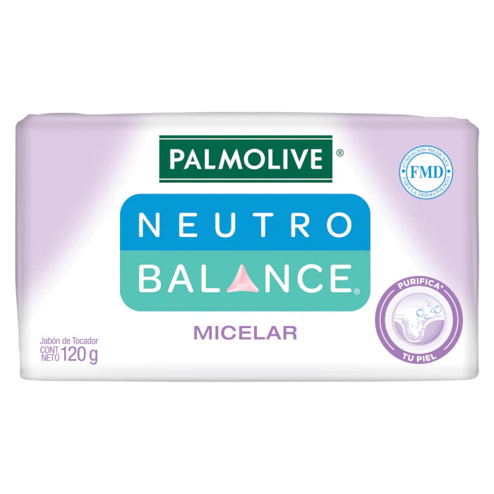 JABON PALMOLIVE NEUTRO MICELAR 120GR