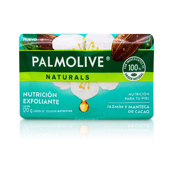 JABON PALMOLIVE JAZMIN Y MANTECA DE CACAO 120GR UPC 7509546682327