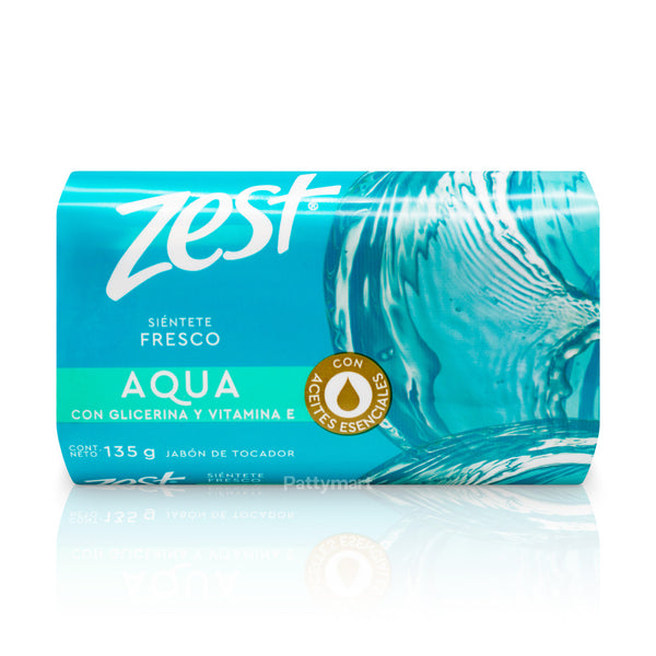 JABON ZEST AQUA 135GR UPC 7506306245990