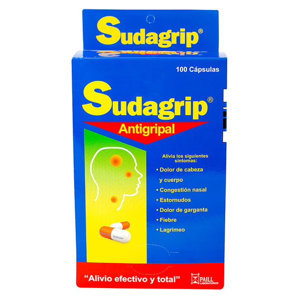 SUDAGRIP ANTIGRIPAL 100CAPS