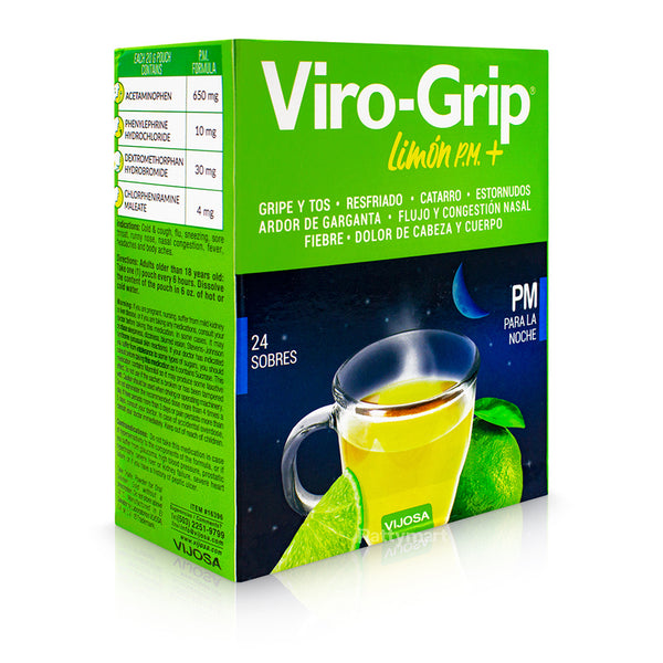 VIRO-GRIP TEA NIGHT-TIME 1/24