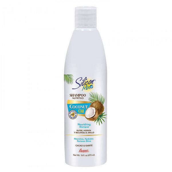 SHAMPOO SILICON COCONUT OIL 16 OZ