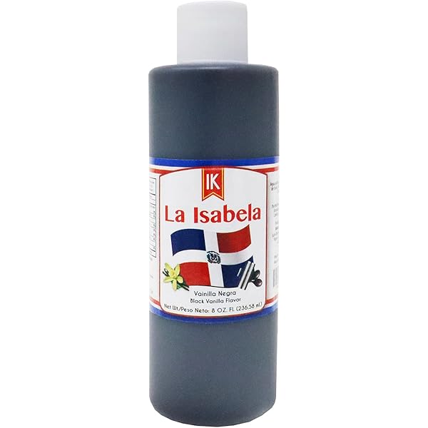 VAINILLA LA ISABELA NEGRA 8OZ/24