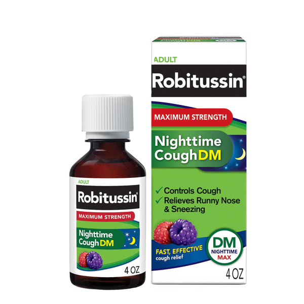 ROBITUSSION DM NIGHTTIME ADULT 4 OZ
