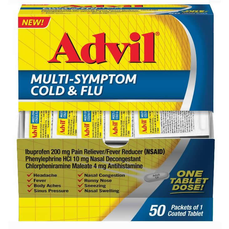 ADVIL MULTI-SYMPTOM COLD & FLU 50-1