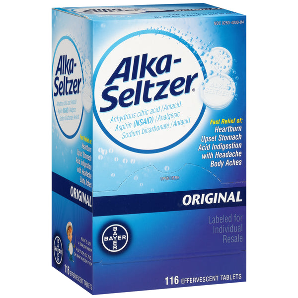 ALKA SELTZER 116's