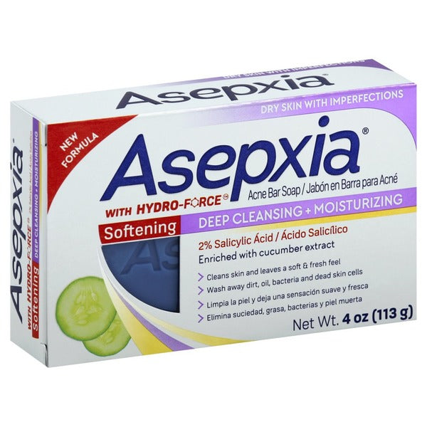 ASEPXIA ACNE BAR SOAP SOFTENING