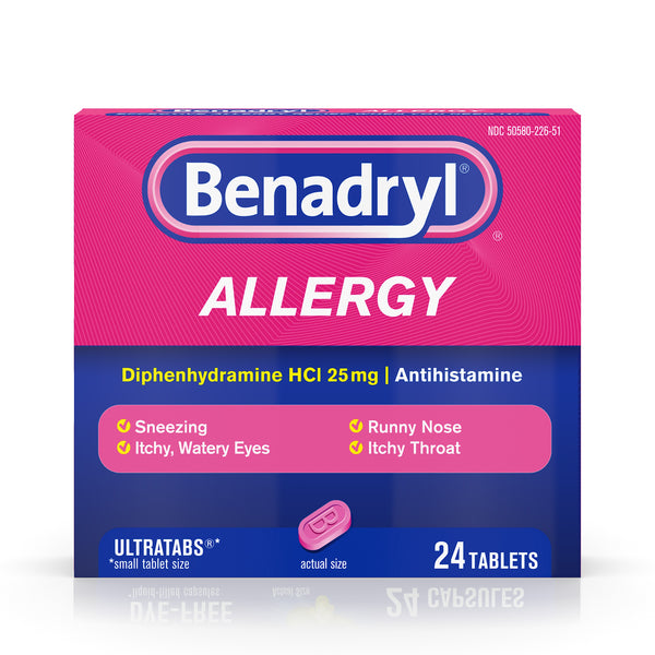 BENADRYL 24's