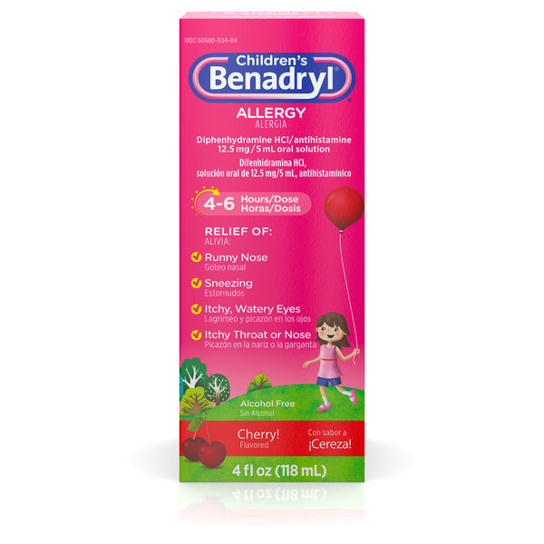 BENADRYL LIQ. 4 OZ