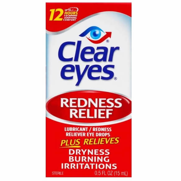 CLEAR EYES .5 OZ