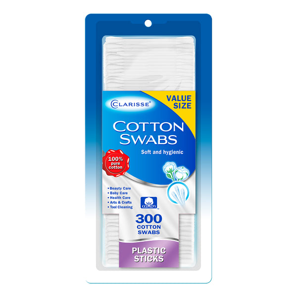 COTTON-TIPS 300CT SWABS