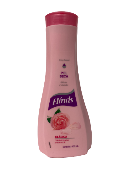 HINDS LOTION 400ML PIEL SECA ROSA CLASICA 13.53 OZ