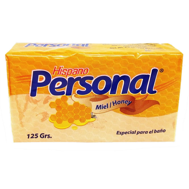 JABON HISPANO CON MIEL 96/125 GM. UPC 7462381319837