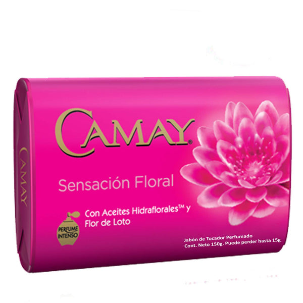 JABON CAMAY SENS FLORAL 150GR UPC 7506306238664