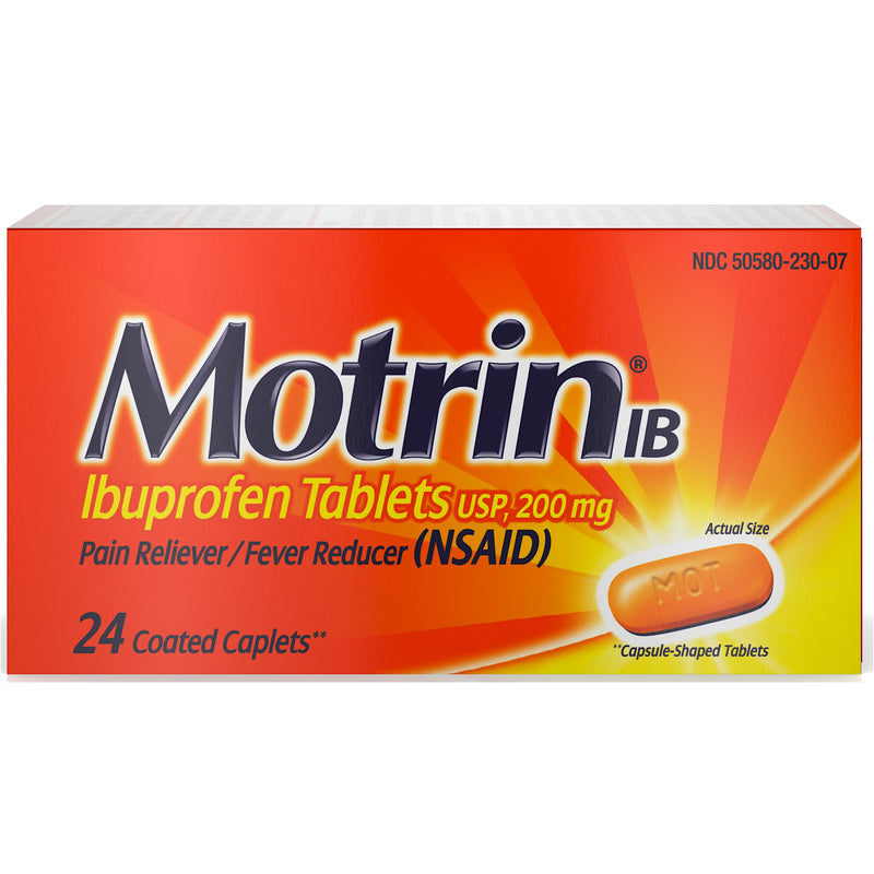 MOTRIN 24 CAPLETS