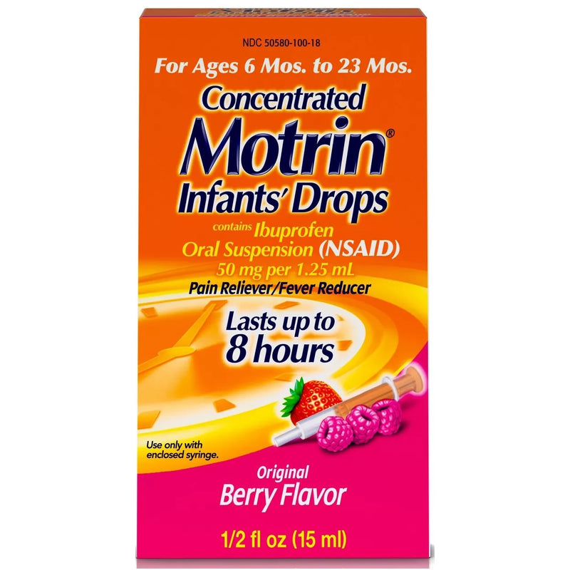 MOTRIN DROPS .05 OZ INFANT. BERRY FLAVOR
