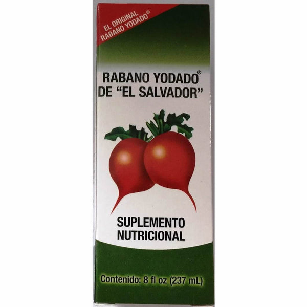 RABANO YODADO DEL SALVADOR 8 OZ UPC 042279578088