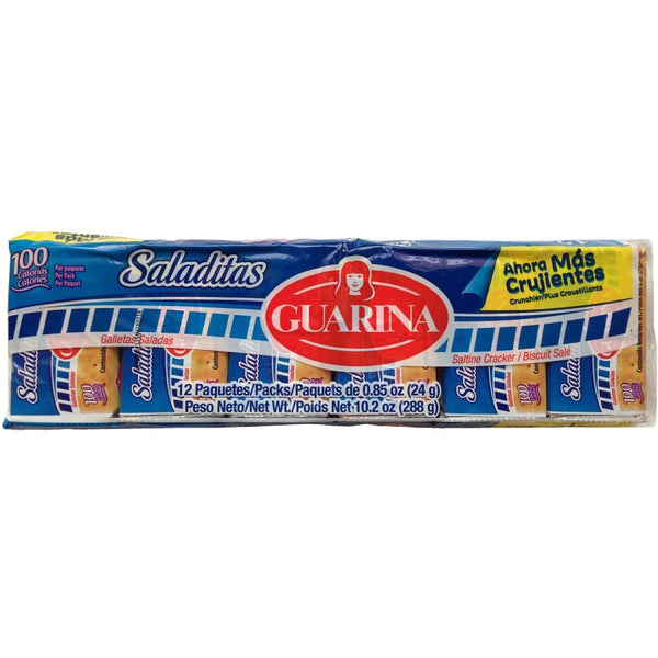 GALLETAS GUARINA SALTED 18/12CT