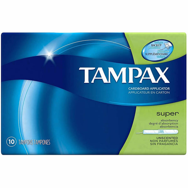 TAMPAX SUPER 10s