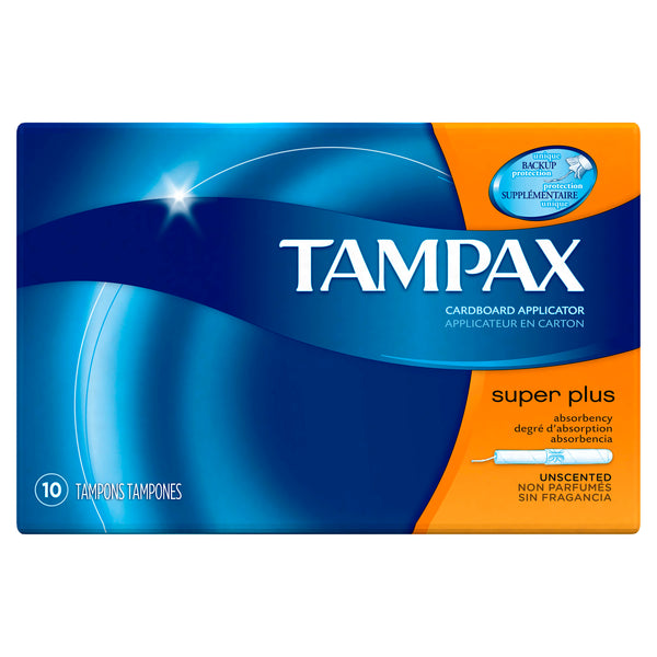 TAMPAX SUPER PLUS 10'S