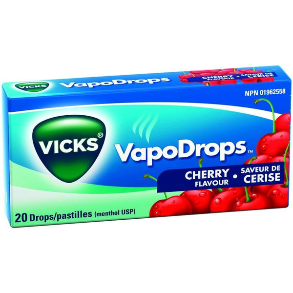 VICKS COUGH DROPS RED 1/20