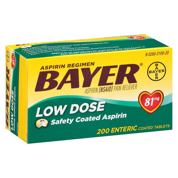 BAYER LOWDOSE 81 MG 32S TABLET #5659