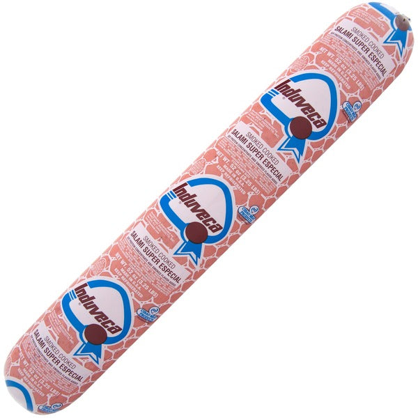 SALAMI INDUVECA LARGE 52 OZ 1/9. UPC 786119000130 ITEM