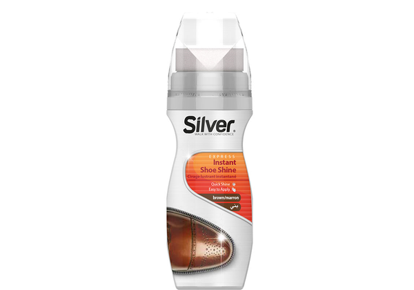 SILVER BROWN SHOE POLISH