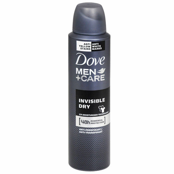 DOVE MEN CARE 150ML INVISIBLE DRY SPRAY