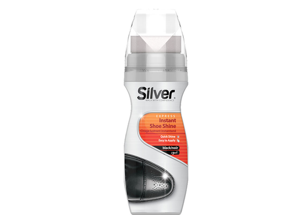 SILVER BLACK SHOE POLISH