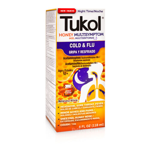 TUKOL HONEY NIGHT TIME 4 OZ