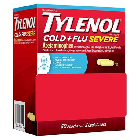 TYLENOL COLD AND FLU 50X2