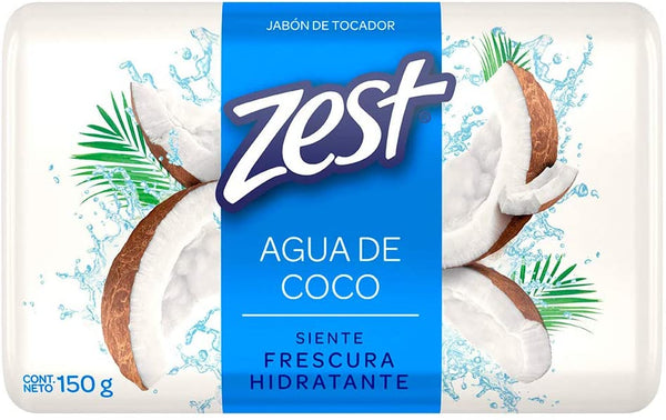 JABON ZEST JAB AGUA DE COCO 135GR UPC 7506306246027